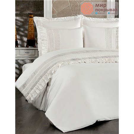 Постельное белье Ciragan-5124 гипюр GelinHome