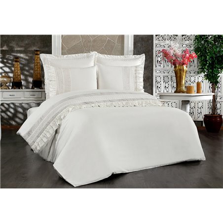 Постельное белье Ciragan-5124 гипюр GelinHome