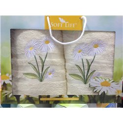 Полотенце Подарочный набор Soft Life "Ромашка" 2