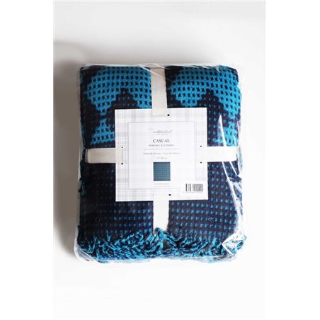 Плед Snowly Casual Indigo