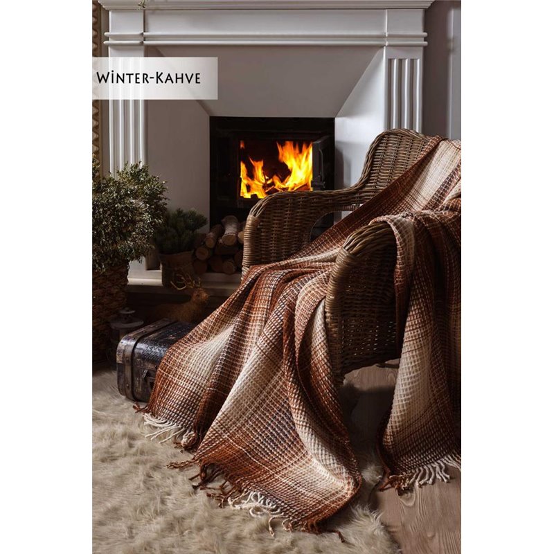 Плед Winter Casual Kahve