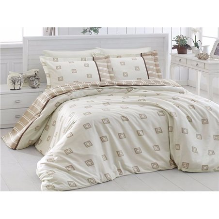 КПБ FirstChoice Cotton Satin Ares krem