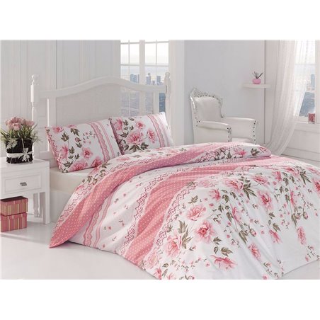 КПБ FirstChoice Polycotton Garden somon