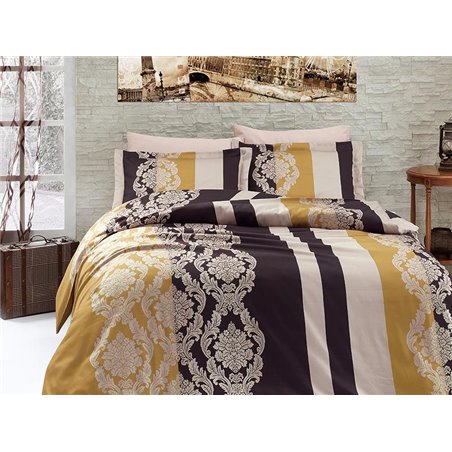 КПБ FirstChoice Cotton Satin Kavin gold