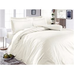 КПБ FirstChoice Satin Lines Style Lines style krem