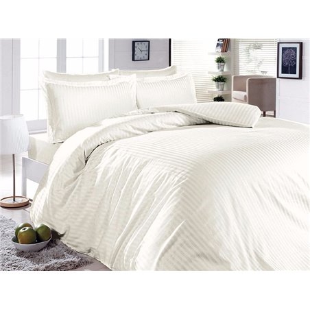 КПБ FirstChoice Satin Lines Style Lines style krem