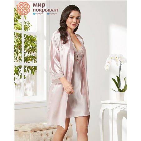 Халат+сорочка Pierre Cardin 4280 cream