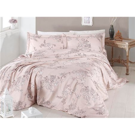 КПБ FirstChoice Cotton Satin Dolaris ekru