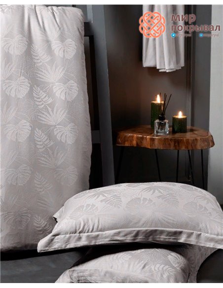 Постельное First Choice Jacquard Satin Nichol Raindrops (JS-229) евро