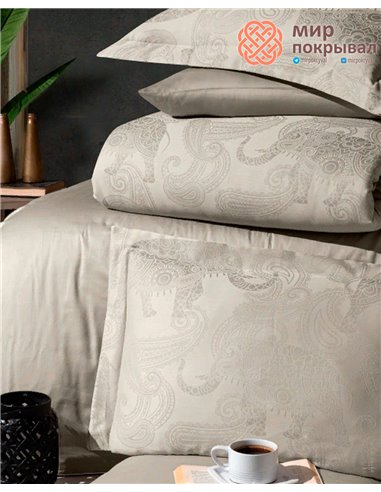 Постельное First Choice Jacquard Satin Doreta Soil (JS-231) евро