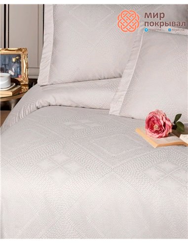 Постельное First Choice Jacquard Satin Etnic Beige (JS-270) евро