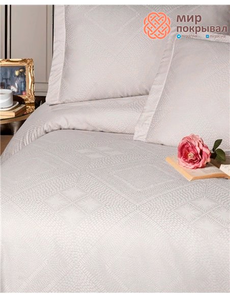 Постельное First Choice Jacquard Satin Etnic Beige (JS-270) евро