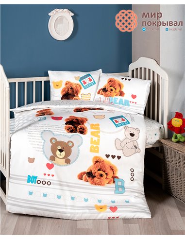 Постельное детское First Choice Digital Baby Bear (BD-106)