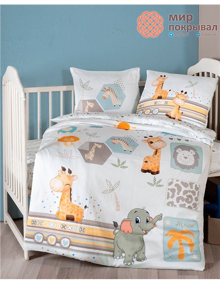 Постельное детское First Choice Digital Baby Safari (BD-111)