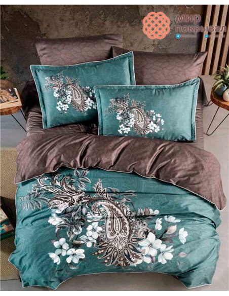 Постельное евро La Romano Leonel iron Premium Satin (PR316)