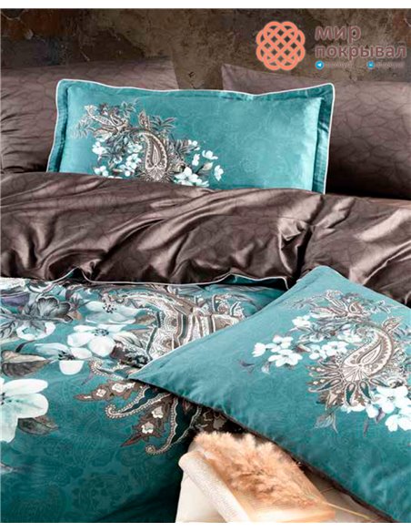Постельное евро La Romano Leonel iron Premium Satin (PR316)