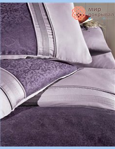 Постельное ЕВРО First Choice London moonlight (VIP-136) purple 2