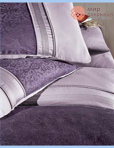 Постельное ЕВРО First Choice London moonlight (VIP-136) purple