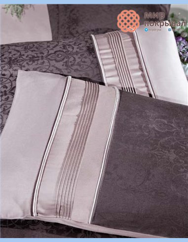 Постельное ЕВРО First Choice London moonlight (VIP-131) brown