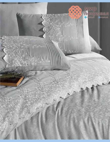Постельное ЕВРО First Choice Harmonia moonlight (VIP-156)