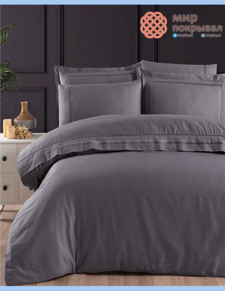 Постельное ЕВРО First Choice Claudio moonlight (VIP-341) quicksilver