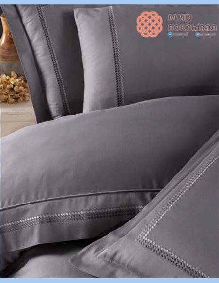 Постельное ЕВРО First Choice Claudio moonlight (VIP-341) quicksilver