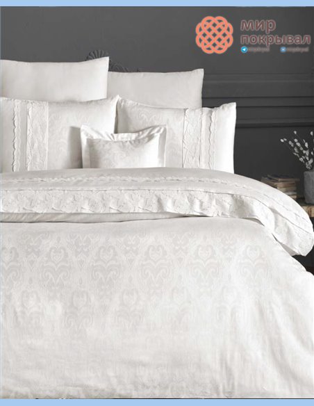 Постельное ЕВРО First Choice April moonlight (VIP-111) cream