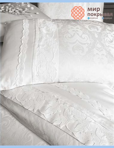 Постельное ЕВРО First Choice April moonlight (VIP-111) cream