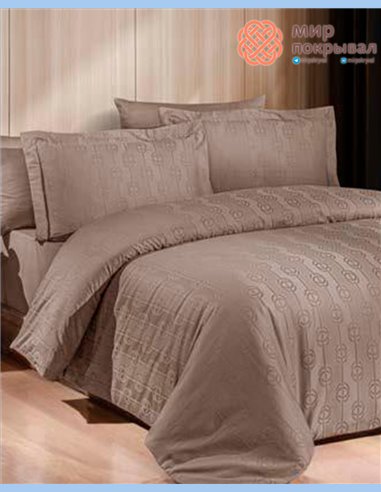 Жаккардовое постельное First Choice Satin Jacquard Norel Wicker (JS240)
