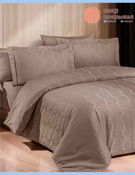Жаккардовое постельное First Choice Satin Jacquard Norel Wicker (JS240)