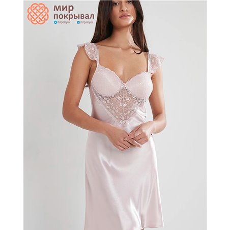 Халат+сорочка Pierre Cardin 4240 Pudra