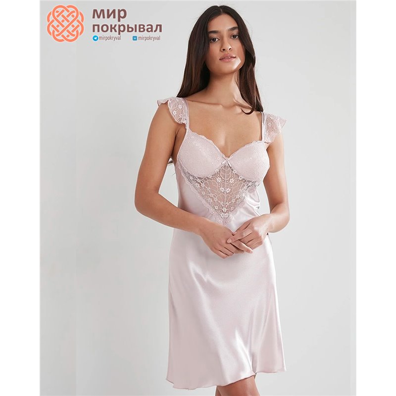 Халат+сорочка Pierre Cardin 4240 Pudra