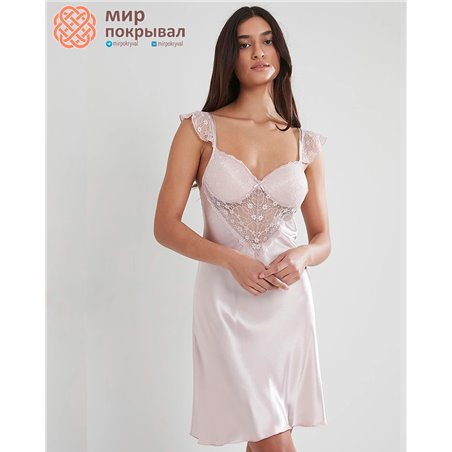 Халат+сорочка Pierre Cardin 4240 Pudra