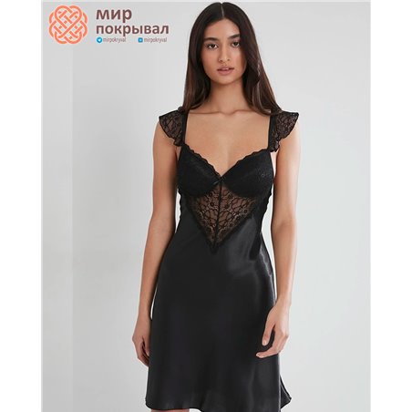 Халат+сорочка Pierre Cardin 4240 Siyah