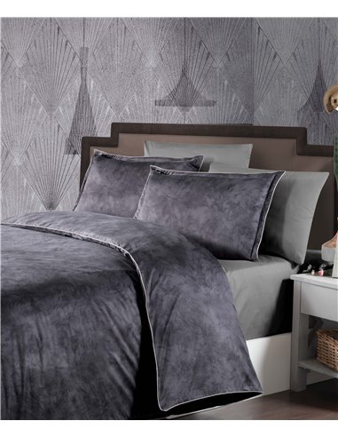 КПБ La Romano PR701 Marlen cobalt Premium Satin (кобальтово‑серый)