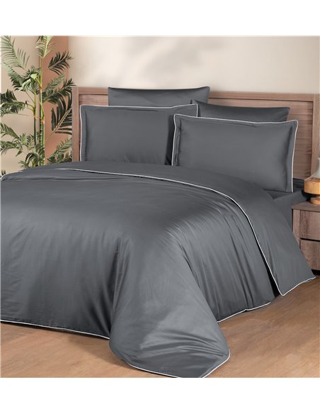 КПБ La Romano PR636 Lucca steel grey Premium Satin ()