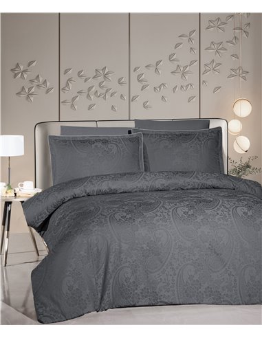 КПБ La Romano PR514 steel gray Tracy steel gray Premium Satin (серый)