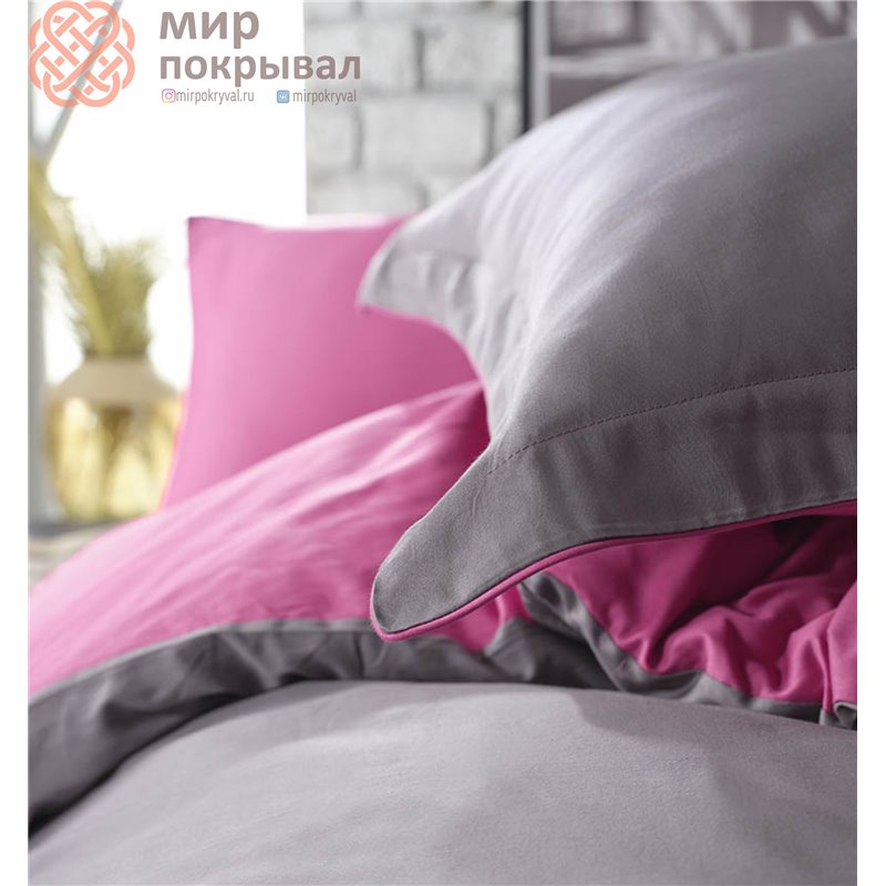 Tuana  Fusya Tek Kisilik  Nevresim Takimi