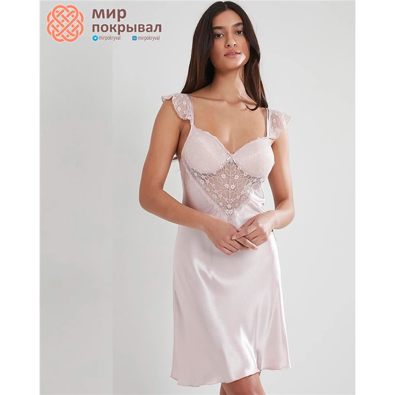 Халат+сорочка Pierre Cardin 4240 pembe