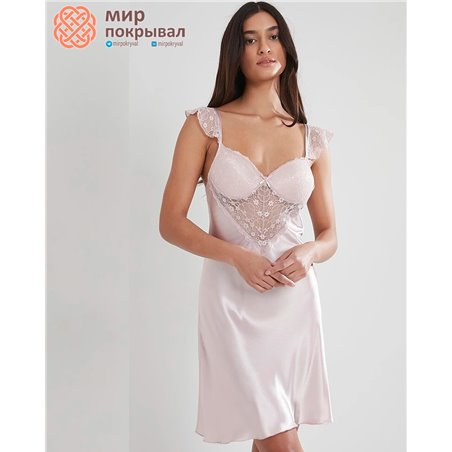 Халат+сорочка Pierre Cardin 4240 pembe