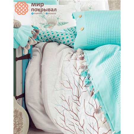 Yacht Style Mint покрывало + КПБ