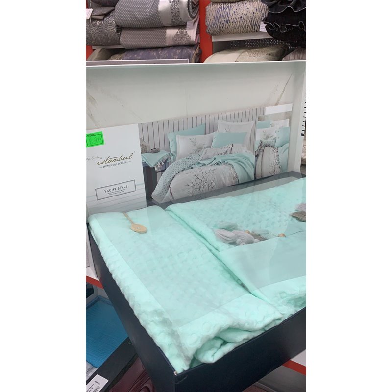Yacht Style Mint покрывало + КПБ