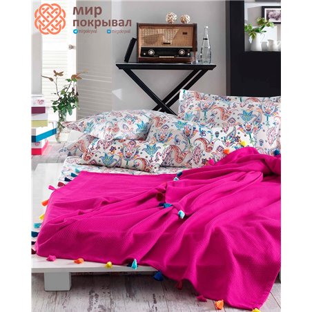 Up Style Pique Set Fuchsia