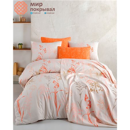 Ranforce Puff Pique Set - Camelia Coral