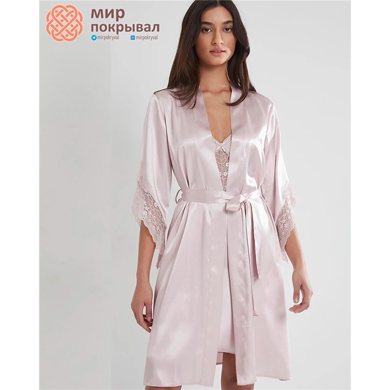 Халат+сорочка Pierre Cardin 4240 pembe