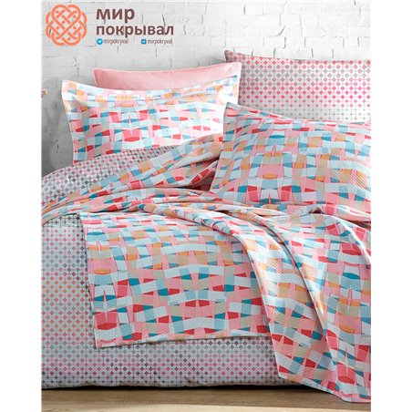 Country Bedspread Set - Limolida Pink