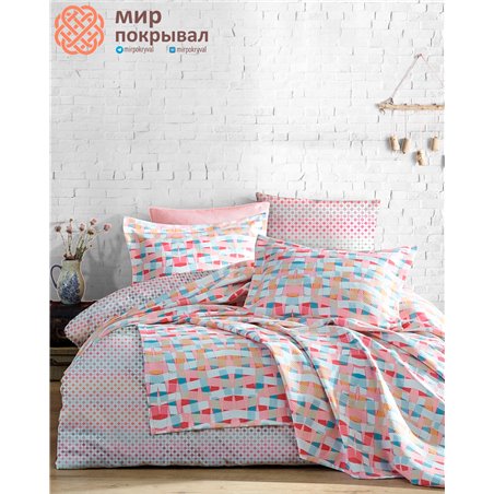 Country Bedspread Set - Limolida Pink
