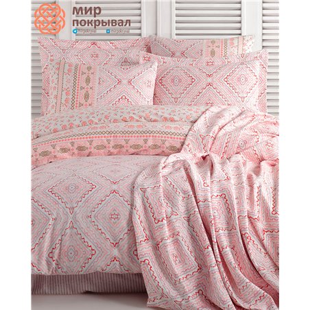 Country Bedspread Set - Lucca Rose