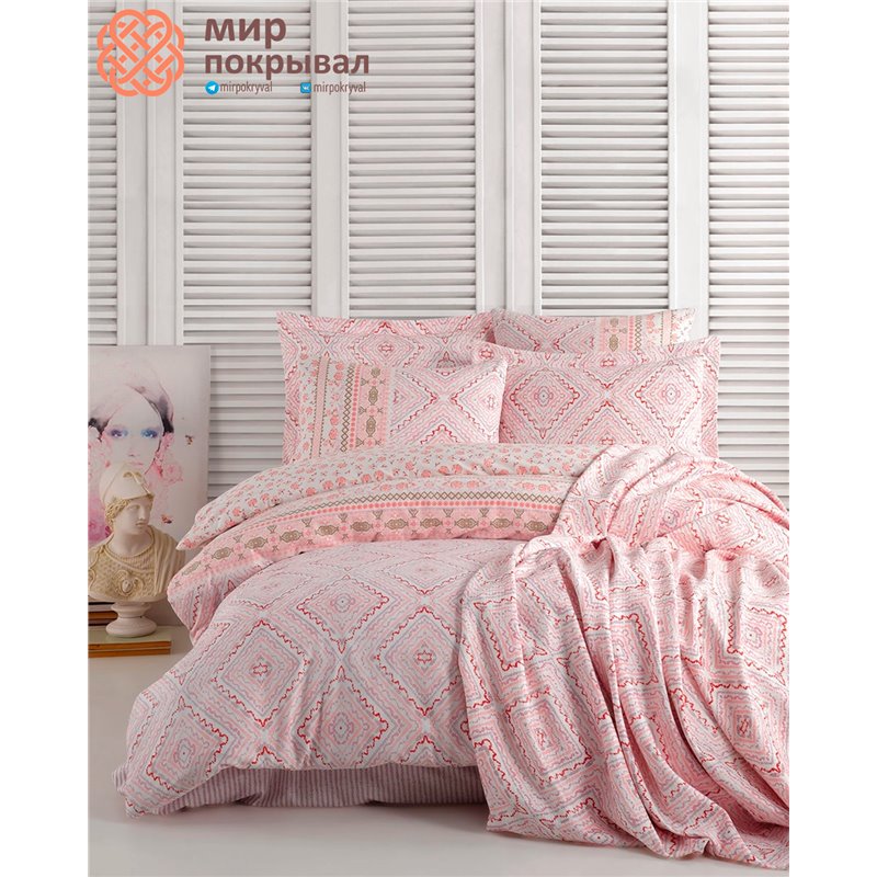 Country Bedspread Set - Lucca Rose