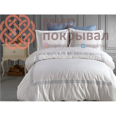 Misra постельное Dantela с вышивкой